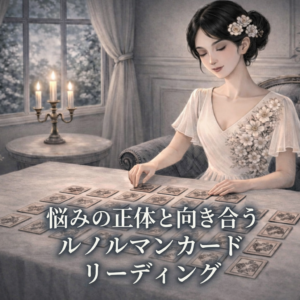 悩みの正体と向き合う ルノルマンカードリーディング（30分/Zoom）